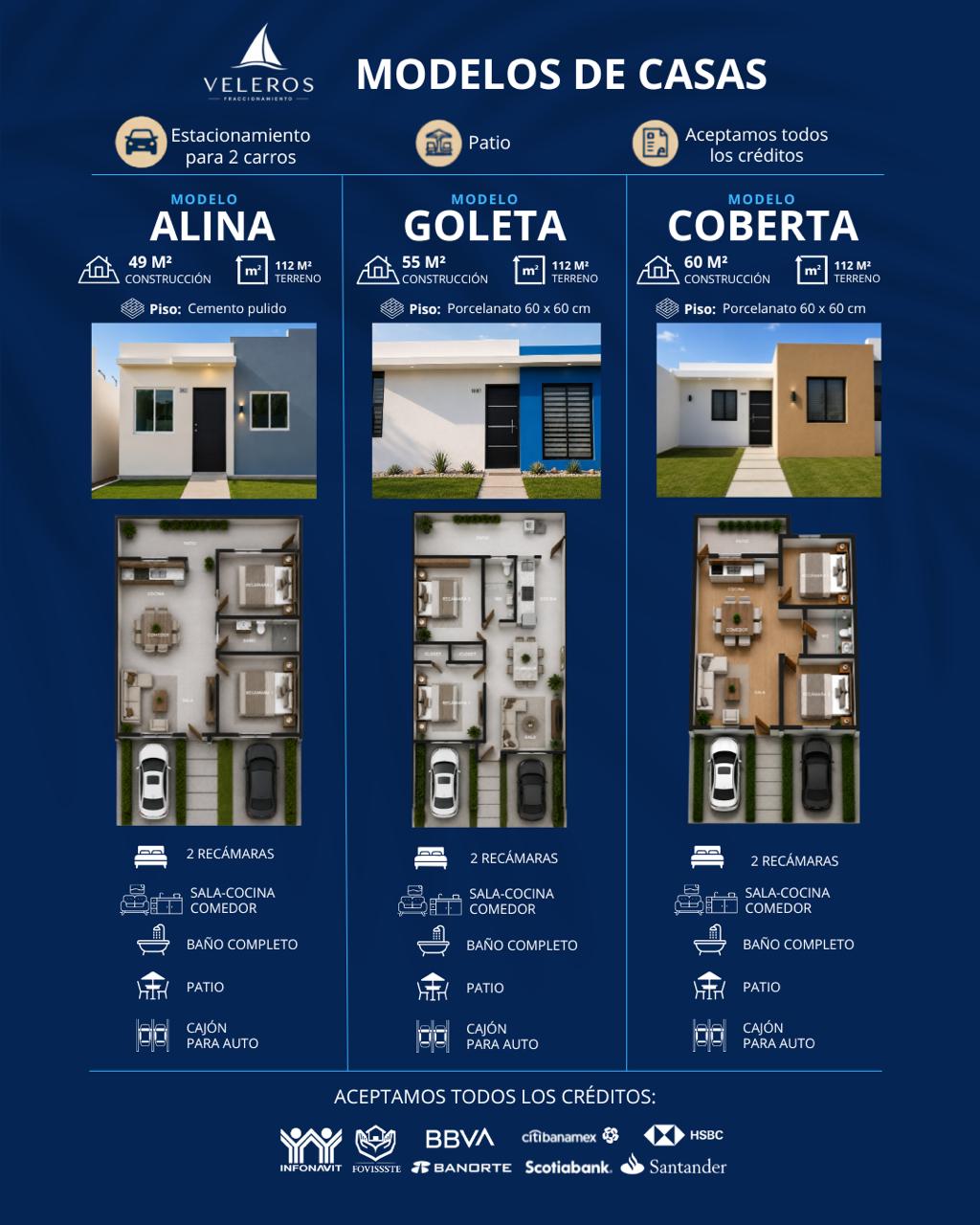 CASAS EN VELEROS